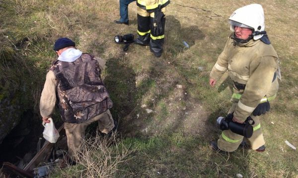 Спасательная операция в Старокаратинских каменоломнях в Керчи