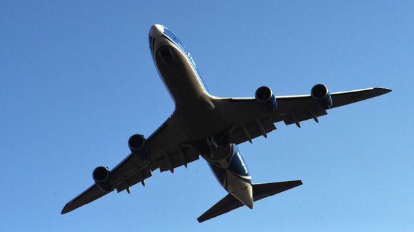 Самолет Boeing 747. Архивное фото