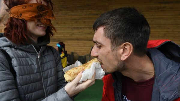 Народные гуляния в Сказочной долине Красных пещер , приуроченные к завершению Масленицы