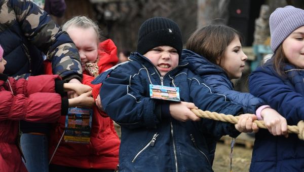Народные гуляния в Сказочной долине Красных пещер , приуроченные к завершению Масленицы