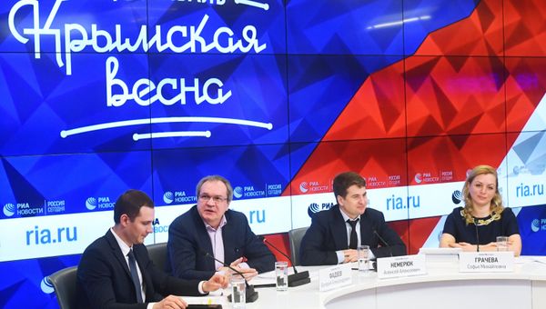 Пресс-конференция, посвященная проведению фестиваля Крымская весна в Москве