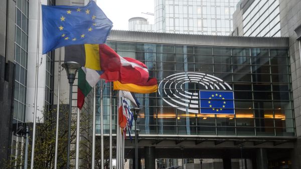Здание Европейского парламента в Брюсселе