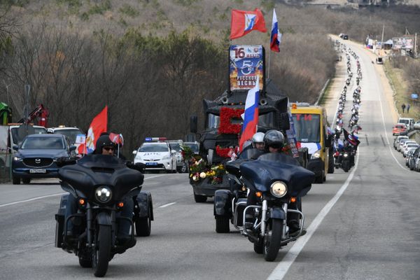  Автомотопробег в честь пятой годовщины Крымской весны. 16 марта 2019
