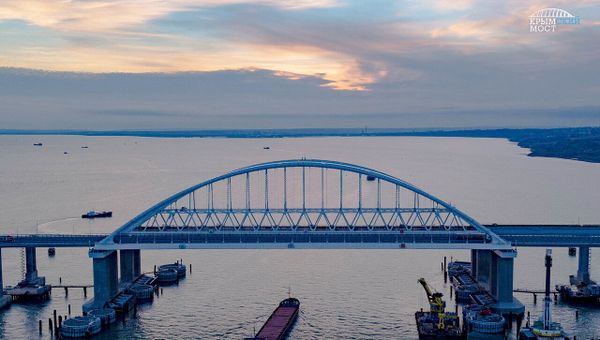Крымский мост через Керченский пролив