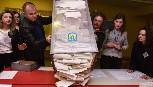 Подсчёт голосов на выборах президента Украины Подсчёт голосов на выборах президента Украины