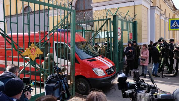 Взрыв в военной академии Санкт-Петербурга