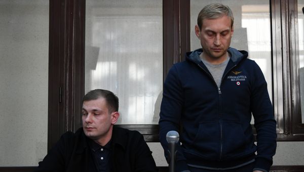 Глава администрации Евпатории Андрей Филонов в зале суда
