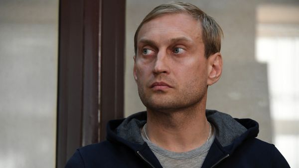 Глава администрации Евпатории Андрей Филонов в зале суда в Симферополе