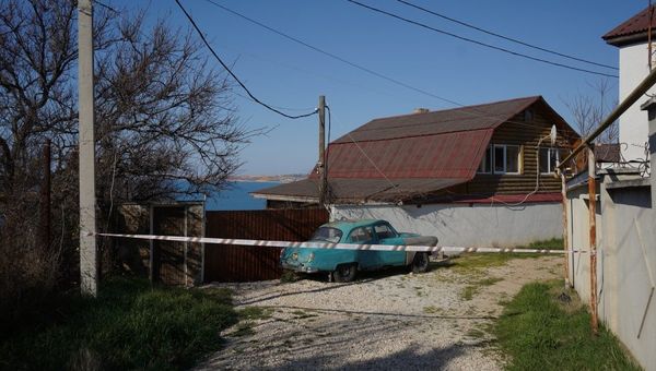 Оползневая зона на мысе Толстый в Севастополе