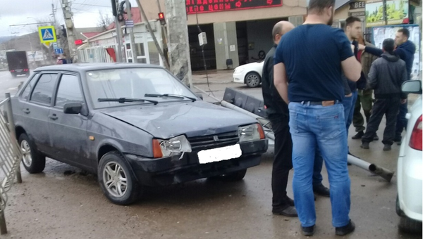 ДТП на трассе Симферополь-Ялта в районе села Доброе