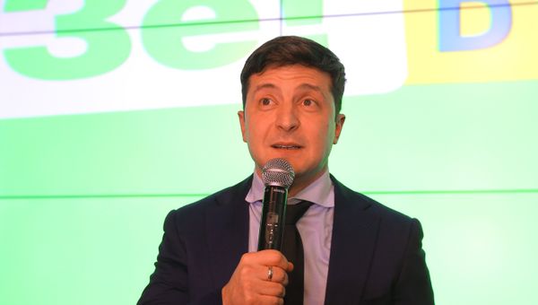 Кандидат в президенты Украины, актер Владимир Зеленский Кандидат в президенты Украины, актер Владимир Зеленский