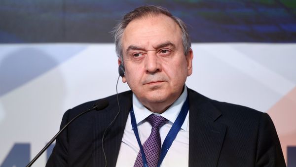Заместитель председателя Совета министров Республики Крым Георгий Мурадов во время Ялтинского международного экономического форума