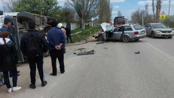 ДТП в Саках, 23.04.2019 г.