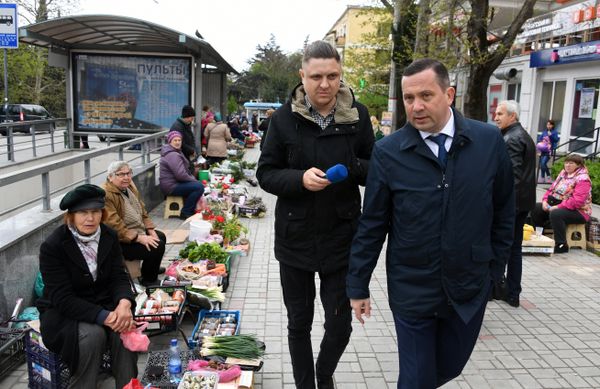Проблема стихийной торговли в Ялте