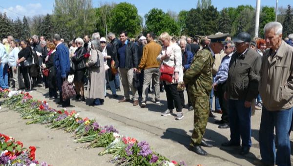 В Одессе почтили память погибших в Доме профсоюзов