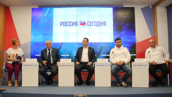 Пресс-конференция, посвященная автопробегу в честь 345-й стрелковой дивизии и 75-летия освобождения города-героя Севастополь