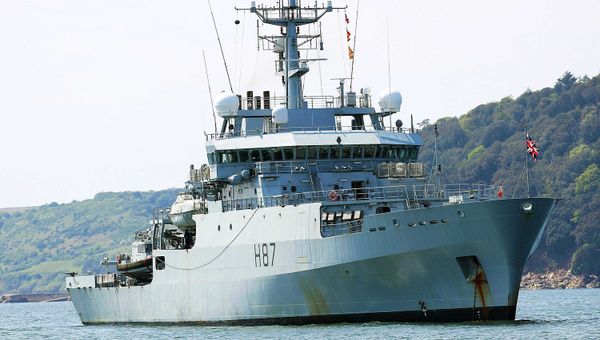 Многоцелевой гидрографический и океанографический корабль Королевского ВМФ Великобритании HMS Echo