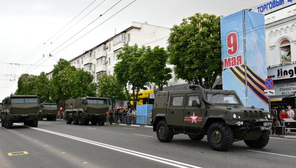 Генеральная репетиция парада Победы в Симферополе. 7 мая 2019