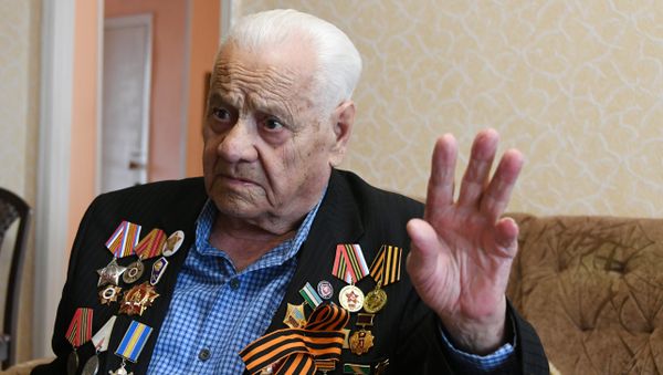 Ветеран Великой Отечественной войны Нури Абибуллаев