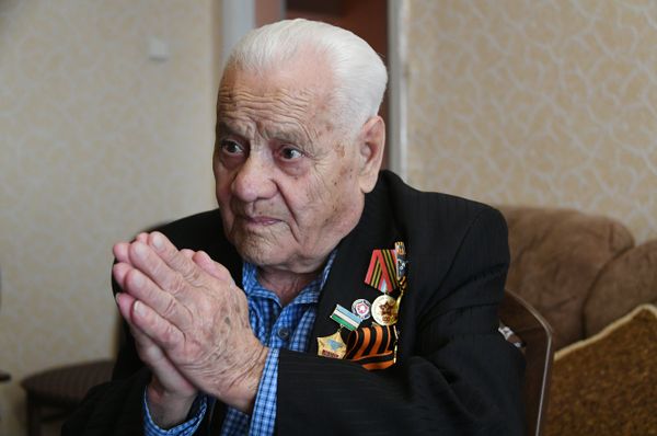Ветеран Великой Отечественной войны Нури Абибуллаев