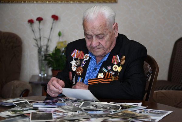 Ветеран Великой Отечественной войны Нури Абибуллаев