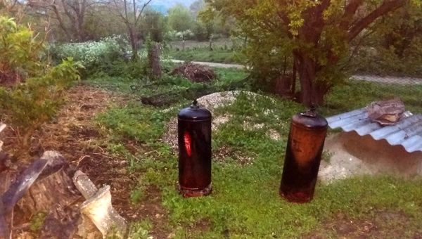 На пожаре в Белогорском районе предотвратили взрыв газовых баллонов На пожаре в Белогорском районе предотвратили взрыв газовых баллонов