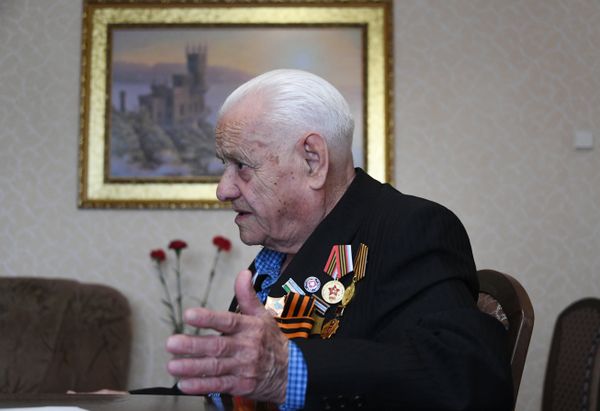 Ветеран Великой Отечественной войны Нури Абибуллаев