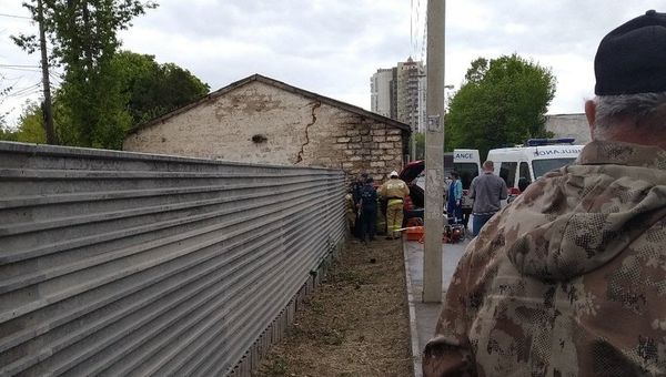 ДТП с участием автомобилей Volkswagen Teramont и Skoda Fabiа в Симферополе