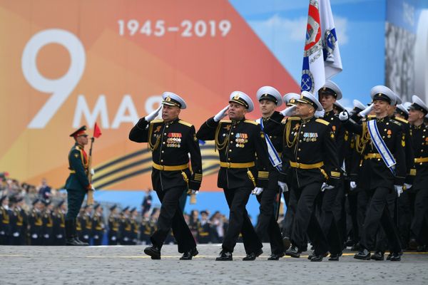 Военный парад, посвящённый 74-й годовщине Победы в Великой Отечественной войне