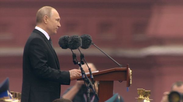 Речь Владимира Путина на Параде Победы