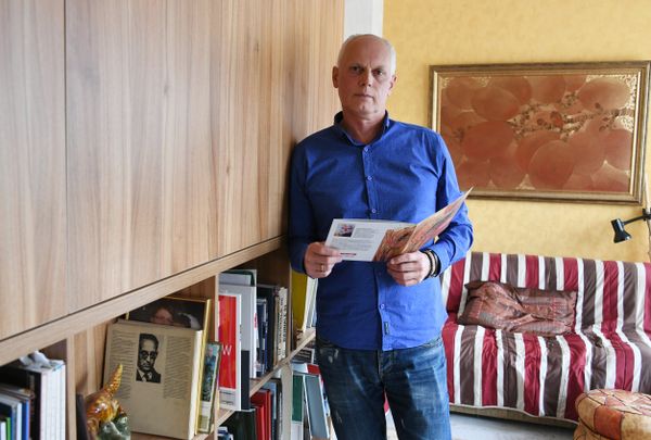  Художник, автор герба Ялты Сергей Милокумов