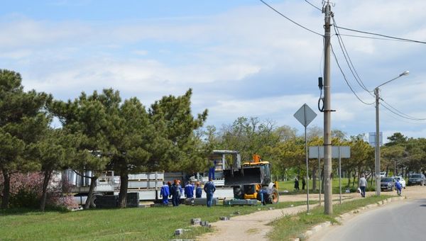 В Севастополе начались работы по благоустройству парка Учкуевка