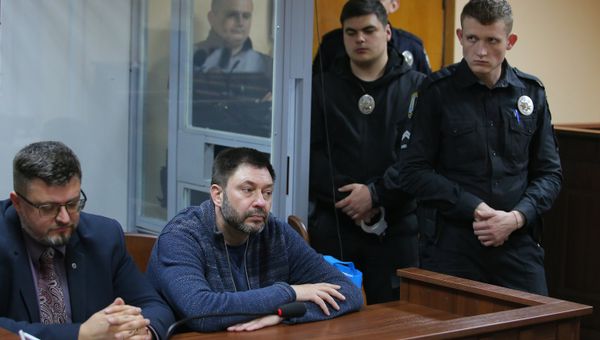 Заседание суда по делу журналиста К. Вышинского
