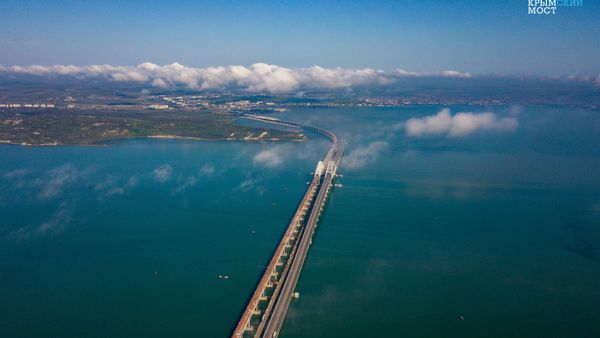 Вид на Крымский мост