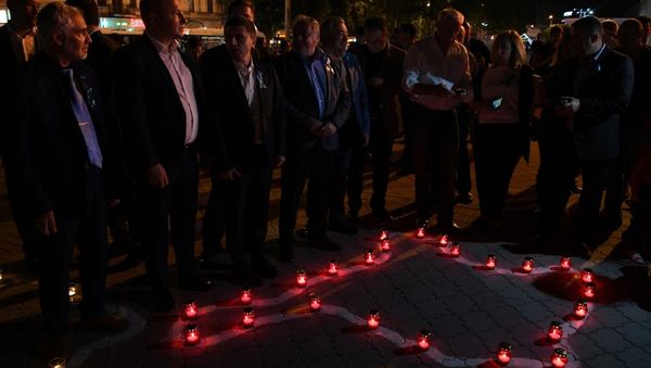 В Симферополе прошла традиционная акция Зажги огонь в своем сердце