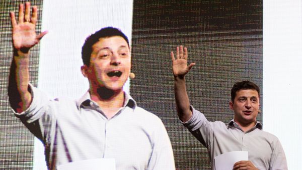 Выступление президента Украины Владимира Зеленского
