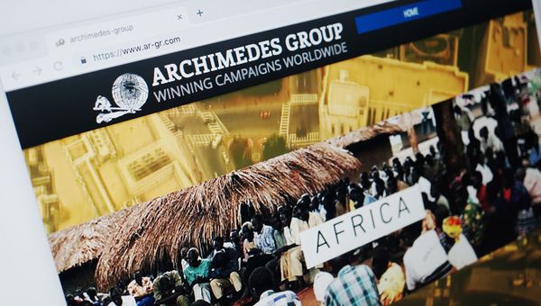 Главная страница сайта Archimedes Group