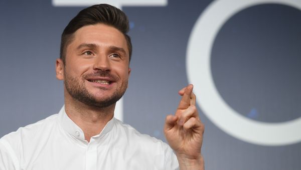 Российский певец Сергей Лазарев