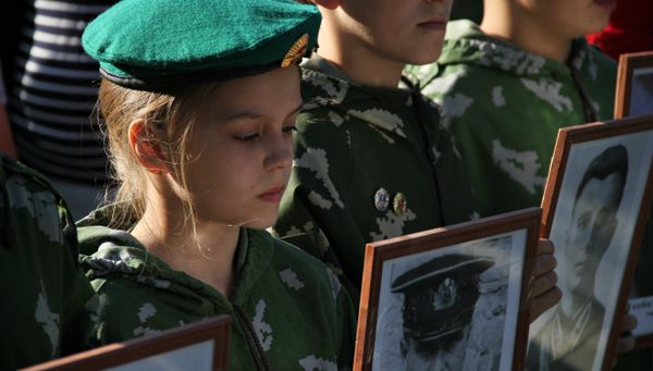 Акция Всероссийский боевой расчет в Симферополе Акция Всероссийский боевой расчет в Симферополе