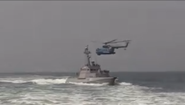Учения Украины в Азовском море
