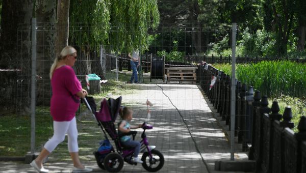 Начало работ по реконструкции набережной реки Салгир в Симферополе
