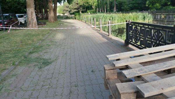 Реконструкция набережной реки Салгир в Симферополе