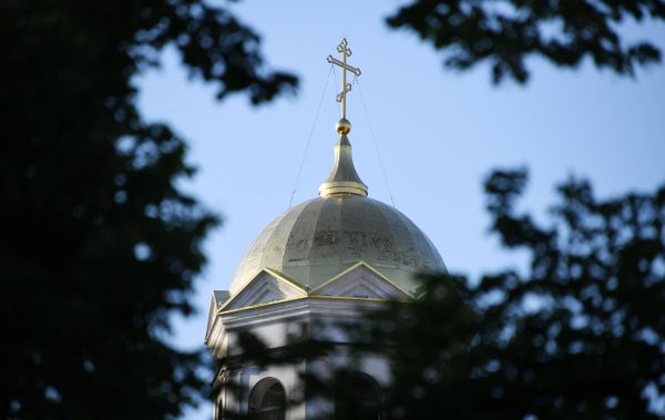 Купол Александро-Невского собора в Симферополе