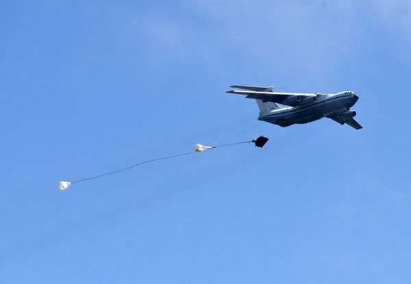 Самолет Ил-76 на шоу Авиамикс, которое проходило в рамках всероссийского этапа конкурса Авиадартс-2019 Самолет Ил-76 на шоу Авиамикс, которое проходило в рамках всероссийского этапа конкурса Авиадартс-2019