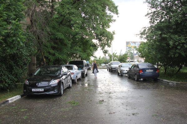  Последствия непогоды в поселке Грэсовский под Симферополем