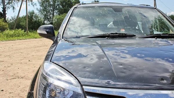 Последствия града в Крыму Последствия града в Крыму