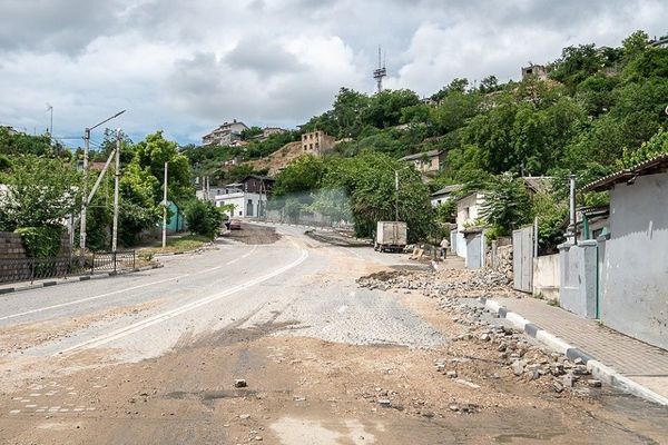 Последствия непогоды в Севастополе