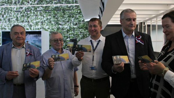 Мероприятия в аэропорту Симферополь, посвященные присвоению ему имени художника Ивана Айвазовского Мероприятия в аэропорту Симферополь, посвященные присвоению ему имени художника Ивана Айвазовского