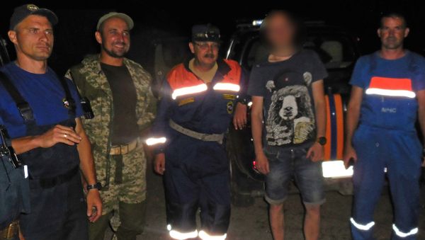 В Бахчисарайском районе спасатели оказали помощь в горах жителю Симферополя