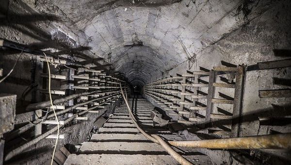 Подземные залы объекта Крот
